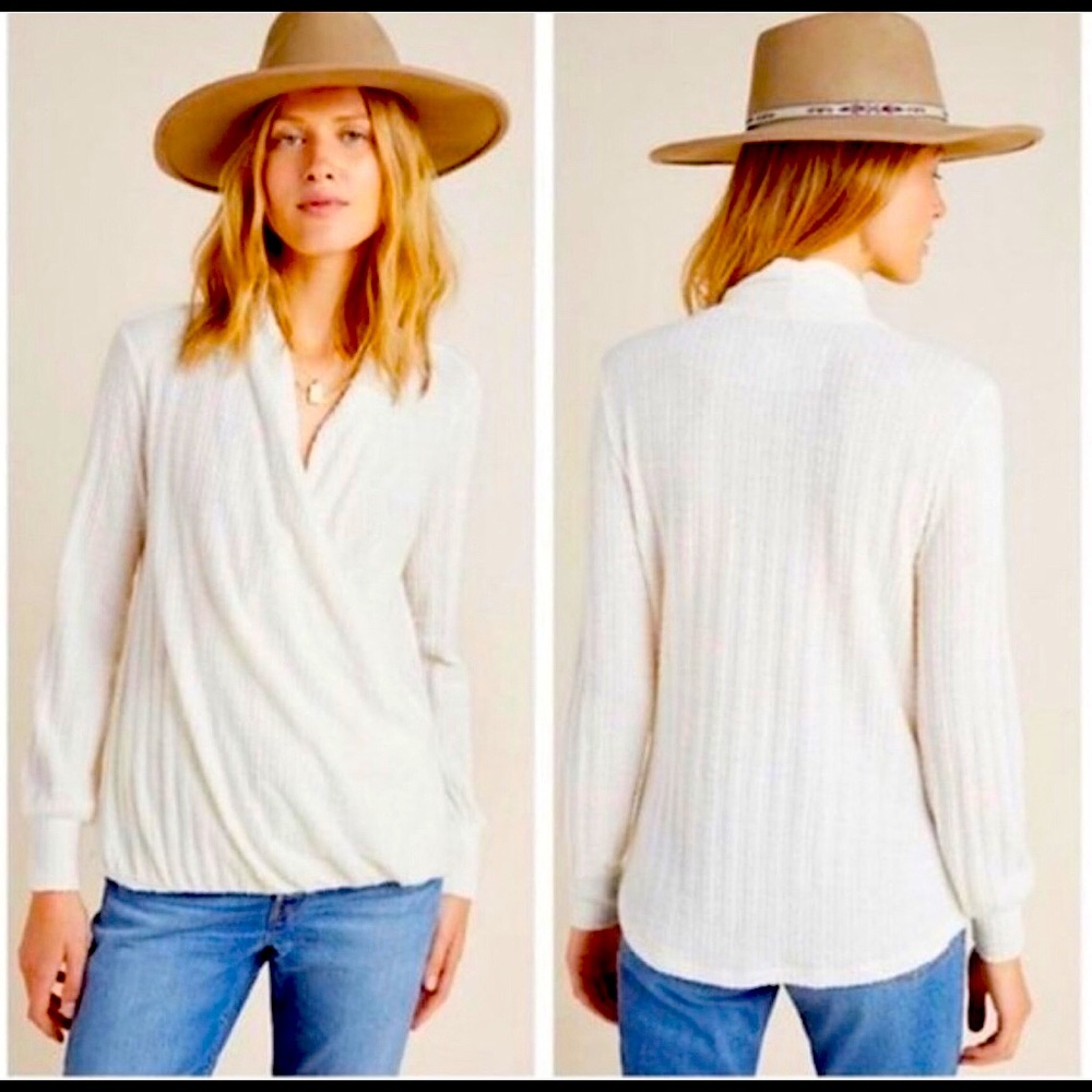 ANTHROPOLOGIE Maeve Rafaela Hacci Sweater